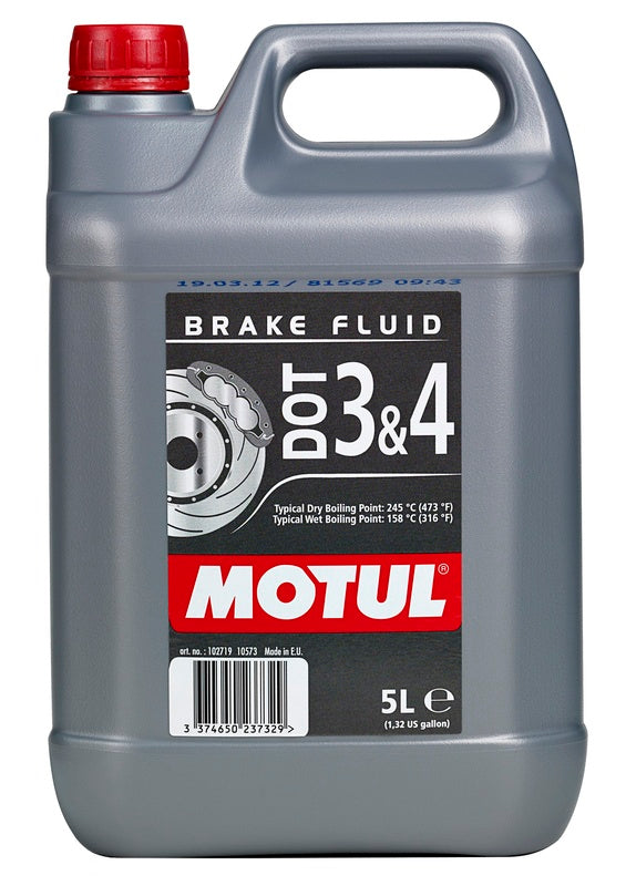 MOTUL DOT 3&4 Remvloeistof - 5L