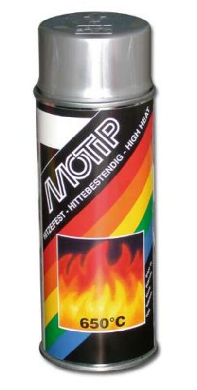 MOTIP Silver Hittebestendige lak - spuitbus 400 ml