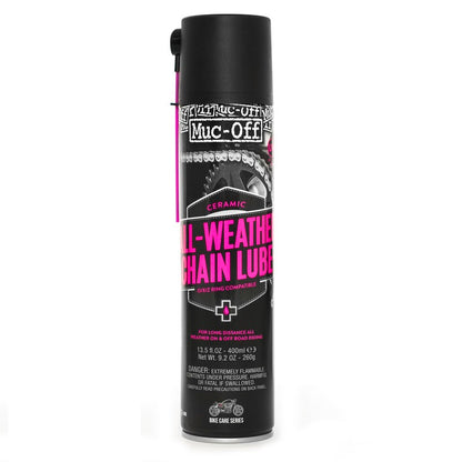 MUC-OFF Motorcycle All-Weather Chain Lube - spuitbus 400 ml