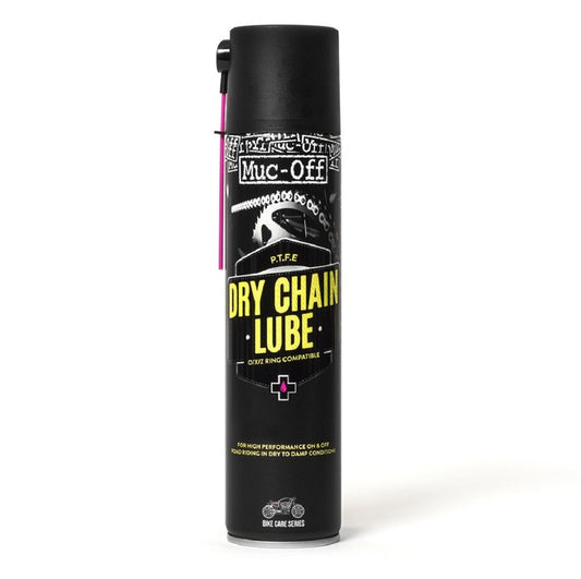 MUC-OFF Motorcycle Dry PTFE Chain Lube - spray can 400 ml