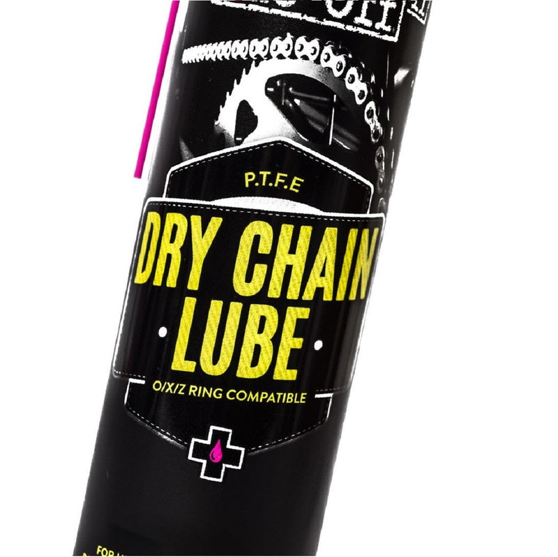 MUC-OFF Motorcycle Dry PTFE Chain Lube - spray can 400 ml