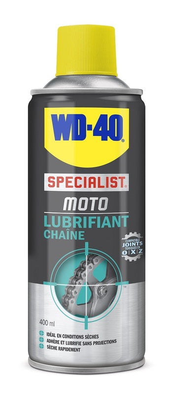 WD-40 Specialist® Motorbike droogsmeerspray met PTFE - spuitbus 400 ml