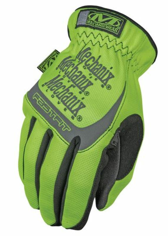 GLOVES FASTFIT Y SFT L YELLOW FLUORESCENT 