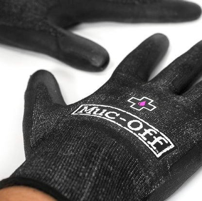 MUC-OFF Mechanics gloves black size M 