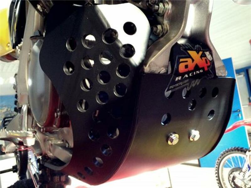 AXP GP HDPE Skid Plate Black - Suzuki RM-Z450 