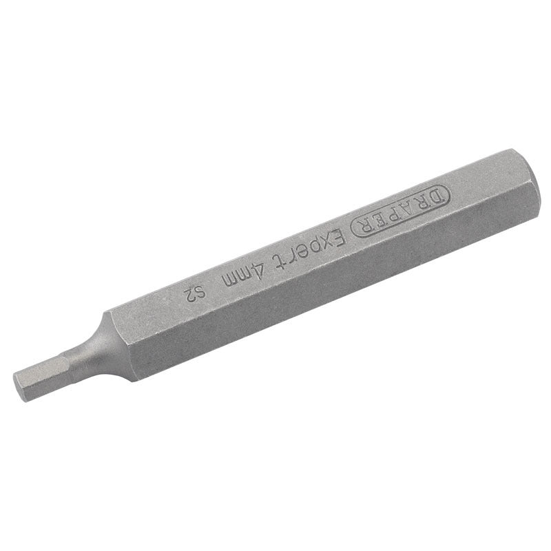 DRAPER hexagonal 4mm spare bits - Length 75mm