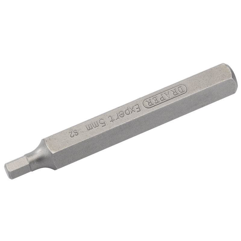 DRAPER hexagonal 5mm spare bits - Length 75mm