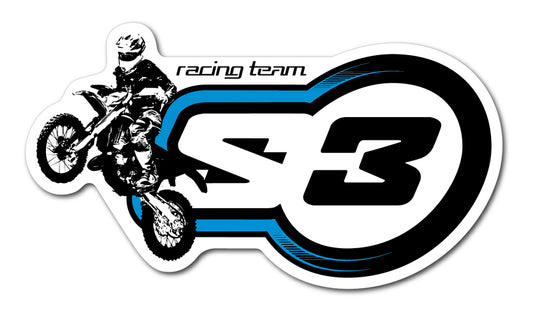 S3 Enduro Sticker 60x30cm