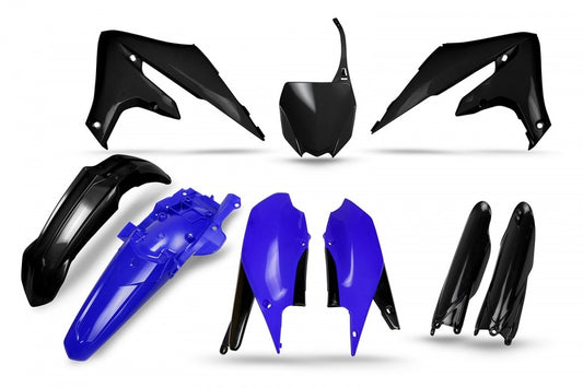 UFO Plastics Kit Black/Blue - Yamaha YZF