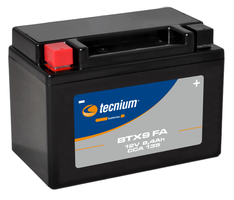 TECNIUM Battery Maintenance Free Factory Activated - BTX9 FA