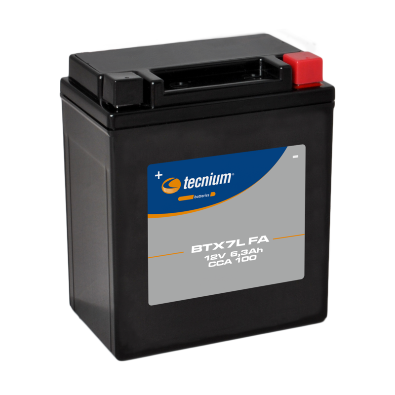 TECNIUM Battery Maintenance Free Factory Activated - BTX7L