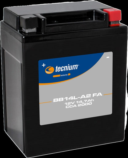 TECNIUM Battery Maintenance Free Factory Activated - BB14L-A2