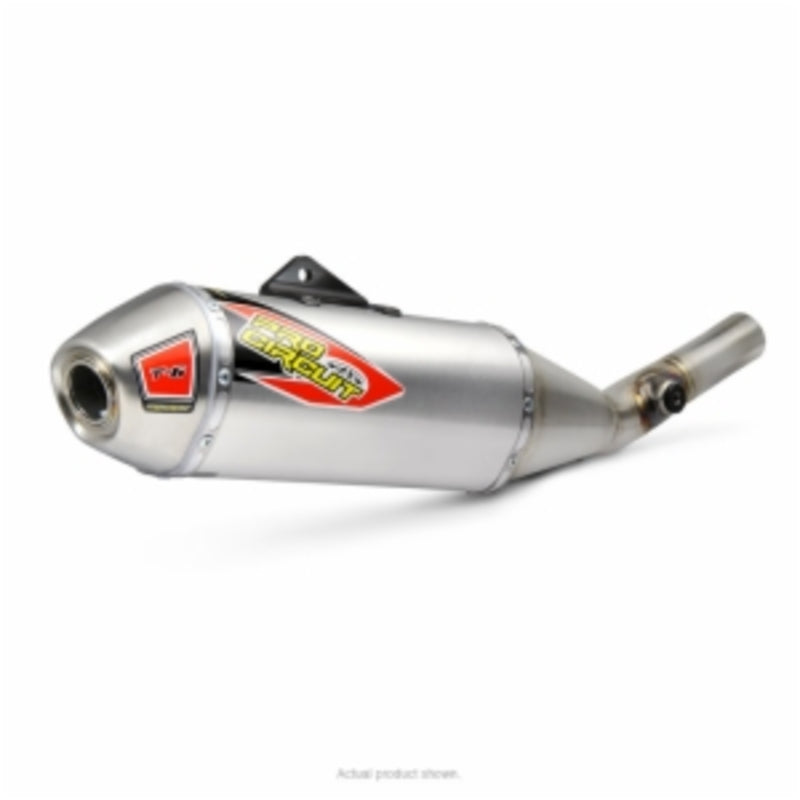 PRO CIRCUIT T-6 Silencer Alu/Stainless Steel - Kawasaki KX250