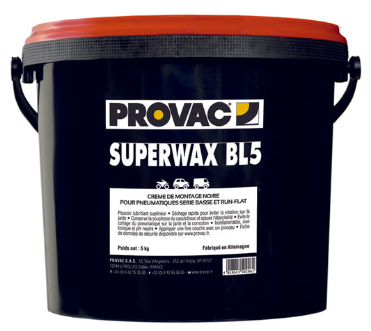 PROVAC Tire mounting Paste Black - 2x5kg