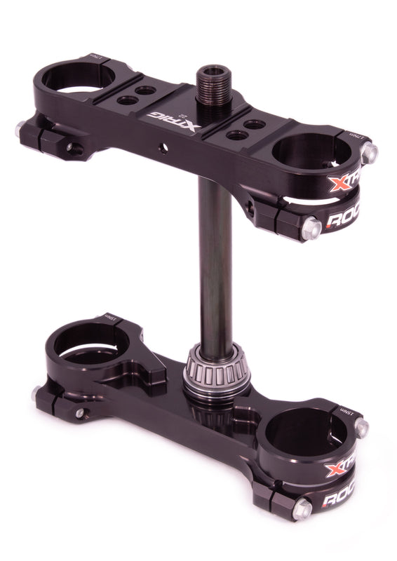 XTRIG ROCS Tech Triple Clamp Offset 22 mm - Black Husqvarna TC65