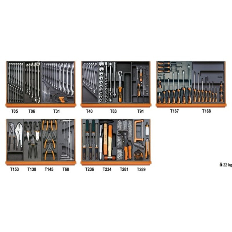 BETA Assortment of 153 tools - Industrial Maintenance