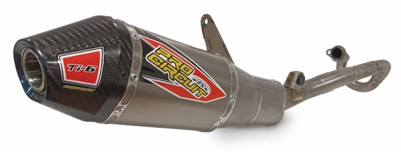 PRO CIRCUIT T-6 Full Exhaust System - Titanium Honda CRF250