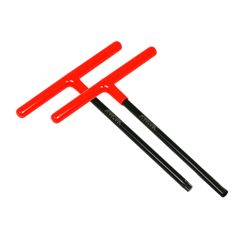 RFX Pro T-Bar Set (Black/Orange) Standard Reach with Rubber Handle - KTM & Husqvarna 6mm/T45