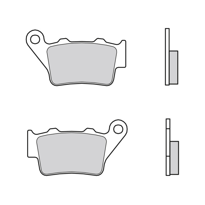 BREMBO Sintered Metal Brake Pads - 07BB02SP