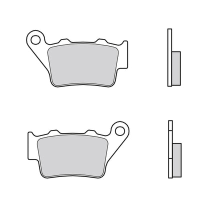 BREMBO Sintered Metal Brake Pads - 07BB02SP