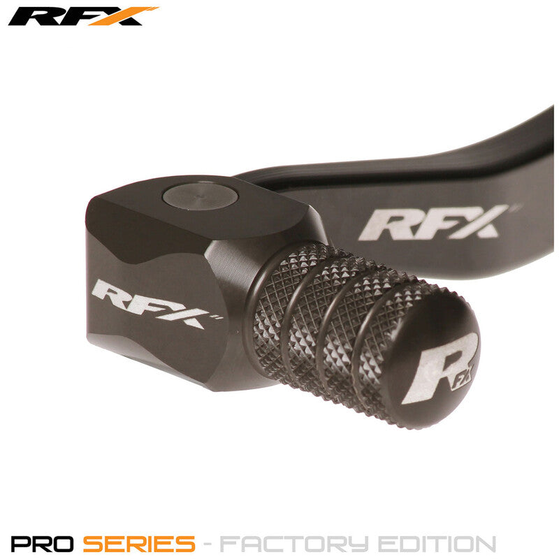 RFX Flex+ Factory Edition Gear Pedal (Black/Hard Anodised Titan) - KTM SXF250/350 / EXCF250/350