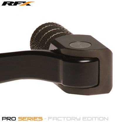 RFX Flex+ Factory Edition Gear Pedal (Black/Hard Anodised Titan) - KTM SXF250/350 / EXCF250/350