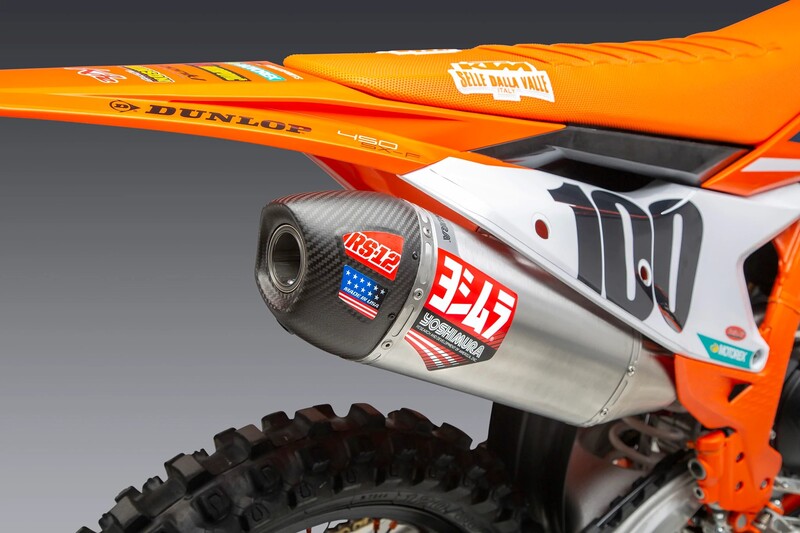 YOSHIMURA RS-12 Signature Series Full Exhaust System - KTM 450SX-F FE / Husqvarna FC450 RE