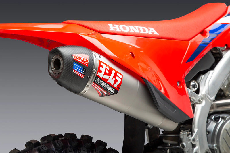 YOSHIMURA RS-12 Full Exhaust System - Honda CRF450R/RX/WE