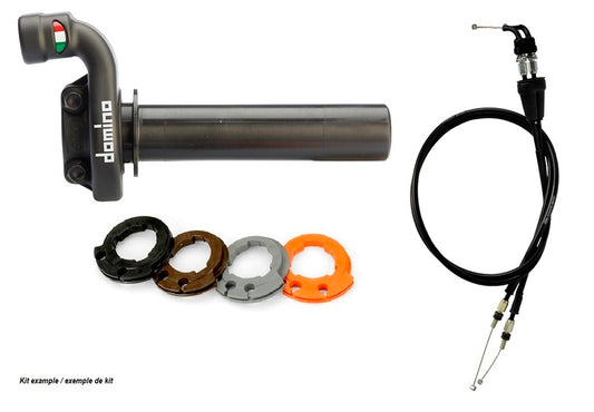 DOMINO KRK Evo Throttle Kit with cables