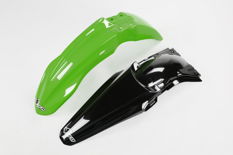 UFO Front/rear fender set OEM color Kawasaki KX250F