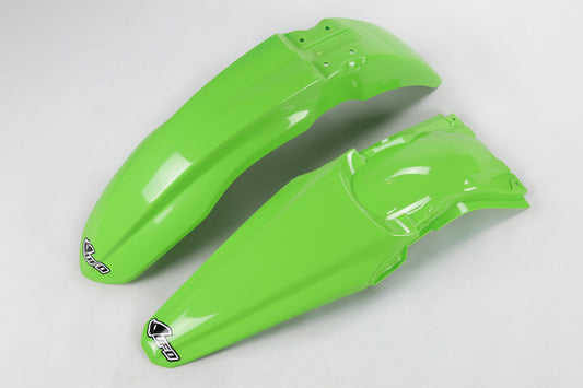 UFO Front/rear fender set OEM color Kawasaki KX450F