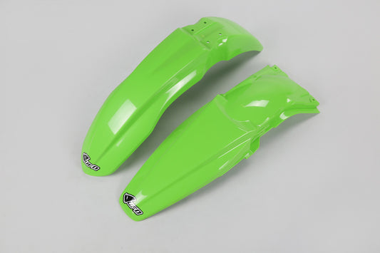 UFO Front/rear fender set OEM color Kawasaki KX250F/KX450F