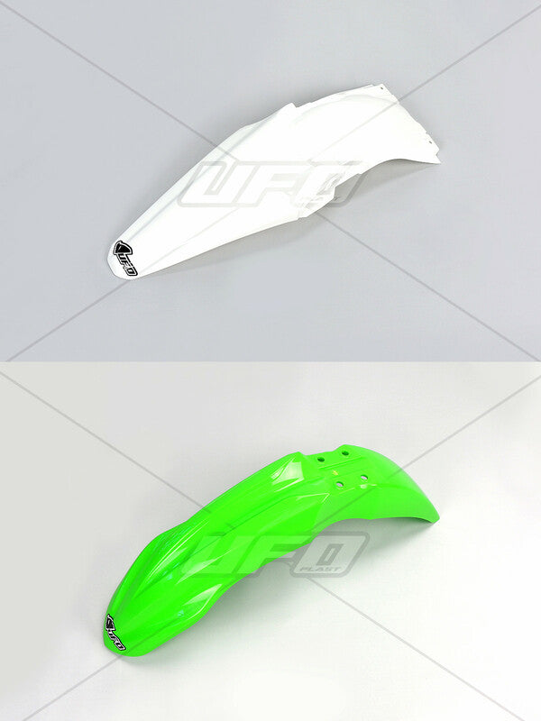 UFO Voor/achterspatbord OEM kleur Kawasaki KX250F