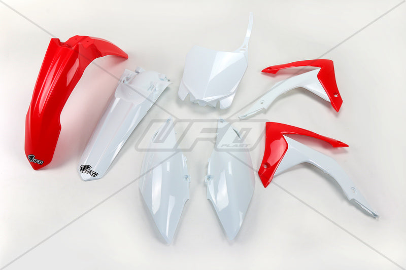 UFO Plastic &amp; Graphic kit OEM color Honda CRF250R 