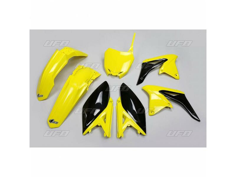 UFO Plastic &amp; Graphic kit OEM color Suzuki RM-Z 250 