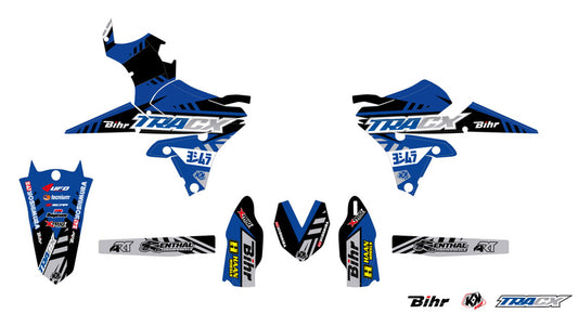 UFO Plastic & Graphic kit OEM kleur Yamaha YZ250/450F