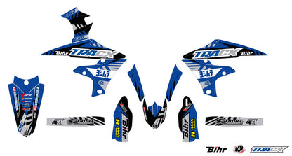 UFO Plastic & Graphic kit OEM kleur Yamaha YZ250F