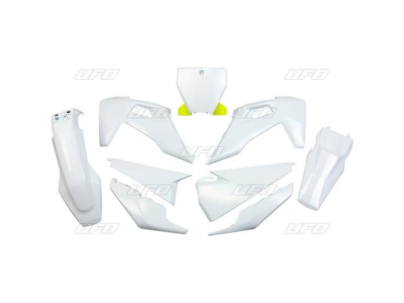 UFO Plastic & Graphic kit OEM kleur Husqvarna TC/FC