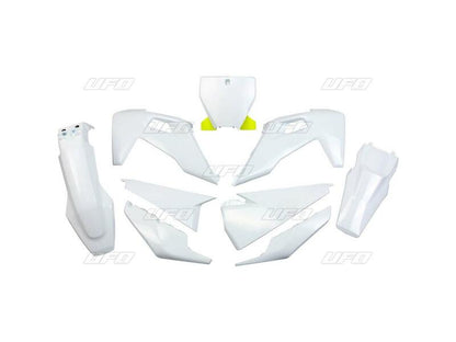 UFO Plastic &amp; Graphic kit OEM color Husqvarna TC/FC 