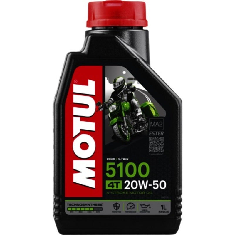 MOTUL 5100 4T Motor Oil - 20W50 1L x12