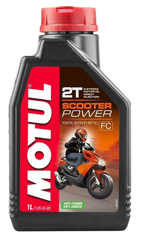 MOTUL Scooter Power 2T Motor Oil - 1L x12