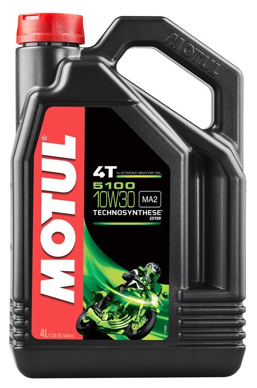 MOTUL 5100 4T Motor Oil - 10W30 4L x4