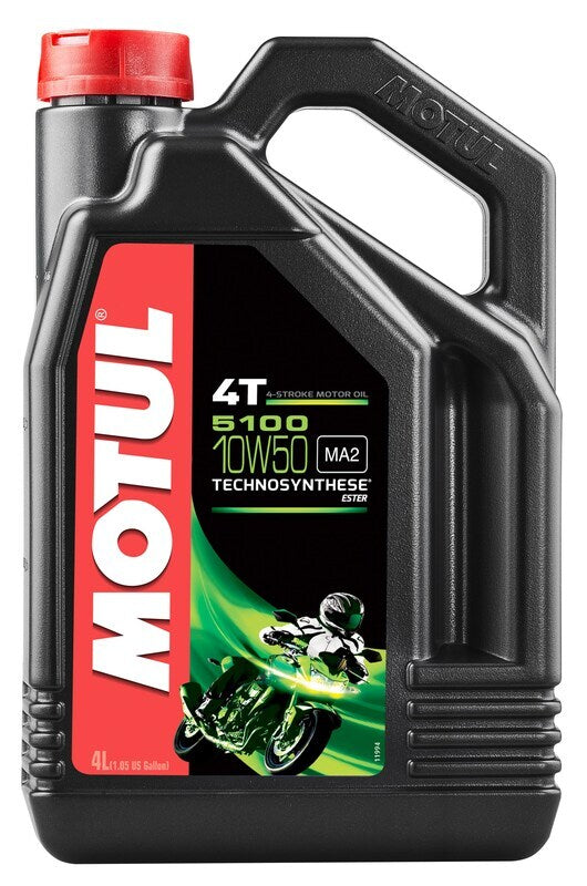 MOTUL 5100 4T Motor Oil - 10W50 4L x4