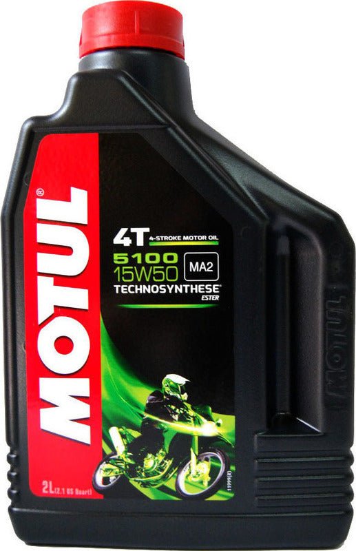 MOTUL 5100 4T Motor Oil - 15W50 2L x12