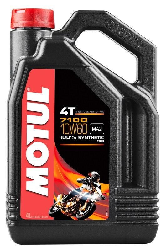 MOTUL 7100 4T Motor Oil - 10W60 4L x4