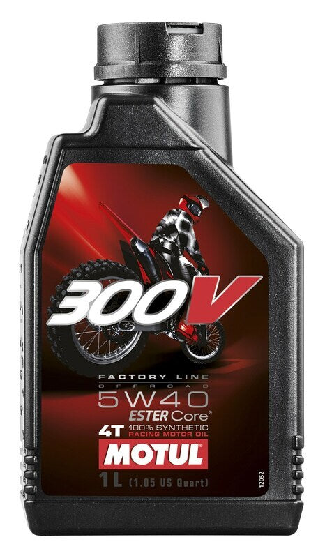 MOTUL 300V Factory Line Offroad 4T Motor Oil - 5W40 1L x12