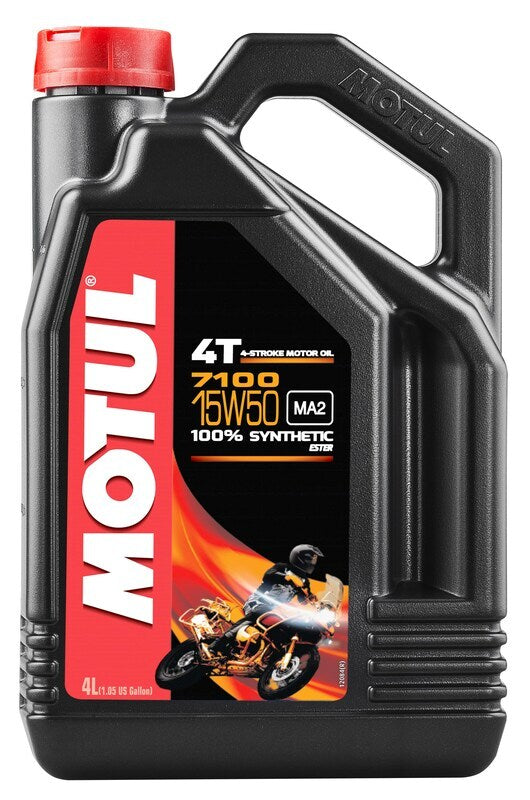 MOTUL 7100 4T Motor Oil - 15W50 4L x4