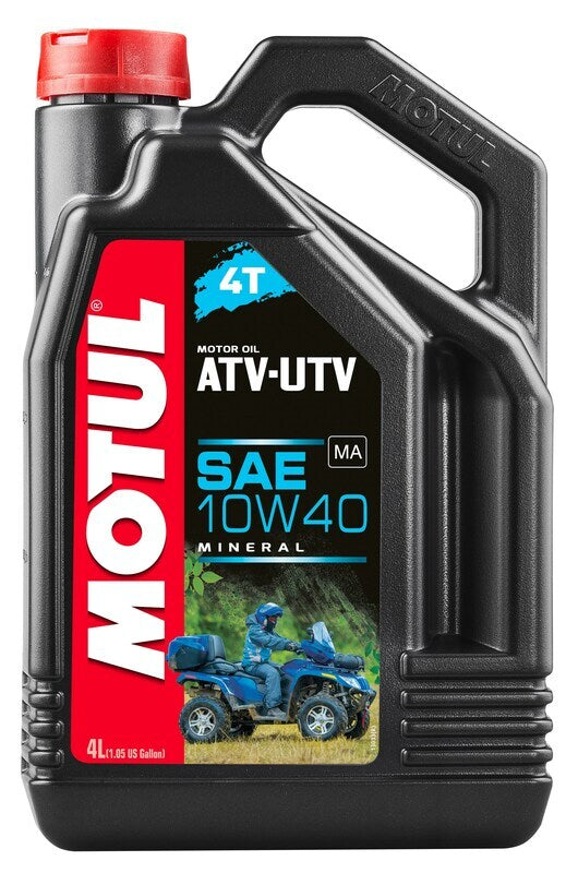 MOTUL ATV-UTV 4T Motor Oil - 10W40 4L x4