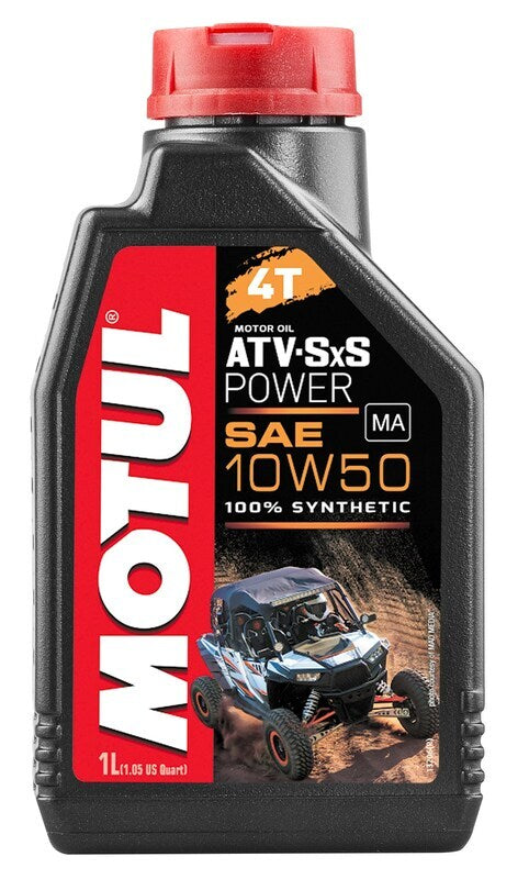 MOTUL ATV SxS Power 4T Motor Oil - 10W50 1L x12