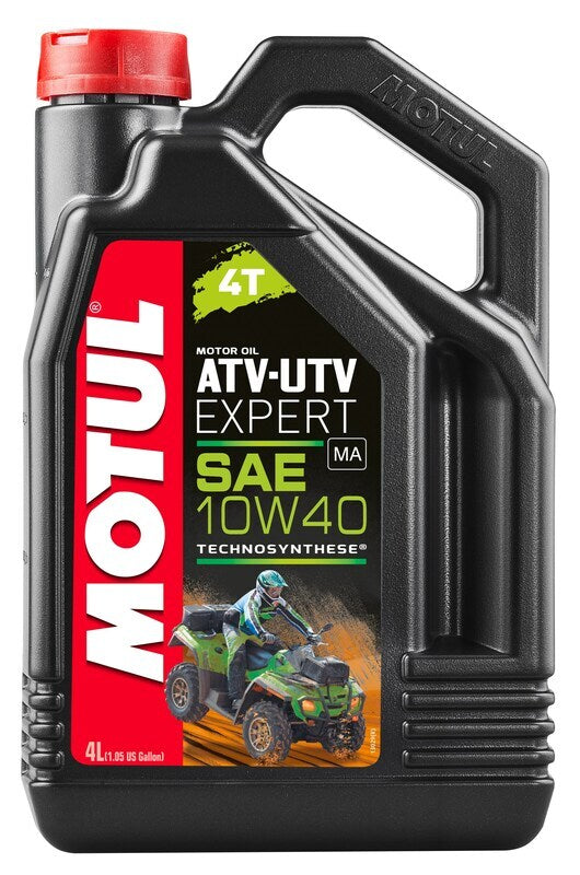 MOTUL Expert ATV-UTV 4T Motor Oil - 10W40 4L x4